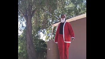 Preview 4 of Rep X Videos - Black Ebony Merry :Xmas to you all! video message