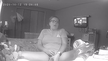 Preview 3 of Sofya Leoine - Slutty Teen Skips Homework to Masturbate to Porn Hidden Cam
