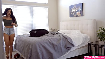 Preview 1 of X Wwwsaksi - Stepsister teen Whitney Wright would not leave stepbros room