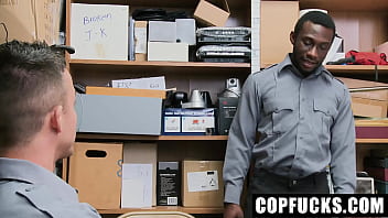 Preview 1 of Girl Milky Squirt - The Guard Express Concerns Over Proper Procedure in Handling Detained Suspects - Copfucks