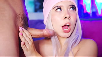 Preview 1 of Gegi New - Valentina,  the Cute-Faced Slut,  Dreams of Being the Best Cock-Sucker,  Her Mouth Always Open for Business!