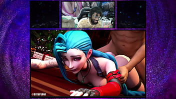 Preview 2 of Arban Big Tits - Sexy Fat Frieren Booty,  Jinx Fucked From Behind,  Commander White Gets Fucked,  Viper Sucks Cock