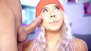 Preview 1 of Xxxvidiomuves - Valentina,  the Big-Assed Slut,  Loves to Show Off Her Cock-Sucking Skills Daily,  Her Mouth a Temple for Dicks!