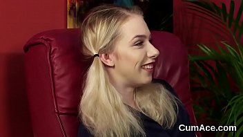 Preview 3 of Privaite Vediobrother Sister - Randy model gets cum load on her face swallowing all the charge