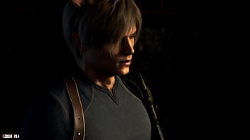 Preview 1 of Teen Vs Fauna - Resident Evil 4 Remake Nude Ashley Mod
