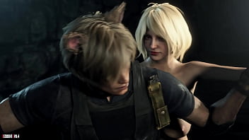 Preview 4 of Teen Vs Fauna - Resident Evil 4 Remake Nude Ashley Mod