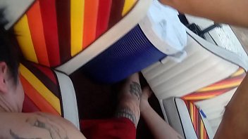 Preview 4 of Xxx 2019 Full Hd - 2 cocks and a boat is all this birthday whore needs