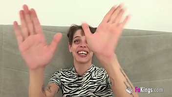 Preview 2 of X Nxx Girls Age 15 - &quot_THE HELL IS THAT??&quot_ Iris and her first GIANT COCK