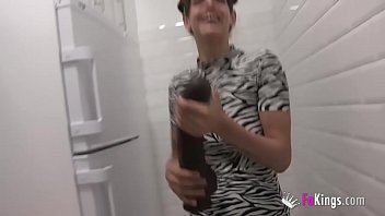 Preview 3 of X Nxx Girls Age 15 - &quot_THE HELL IS THAT??&quot_ Iris and her first GIANT COCK
