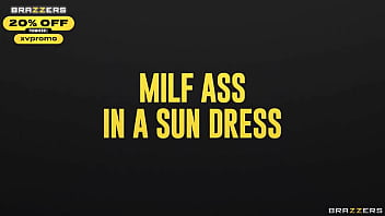 Preview 4 of Sil Pek Mal - Milf Ass In A Sun Dress.Bridgette B / Brazzers/ Enter XVPROMO on official site for discount