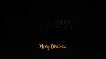 Preview 1 of Sct Porn - Little slut Lore Hot gets a mouthful of piss powerful anal fuck from the Grinch with a big black cock EKS494