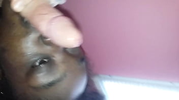 Preview 2 of Oakey - Black Thot loves sucking White Cock