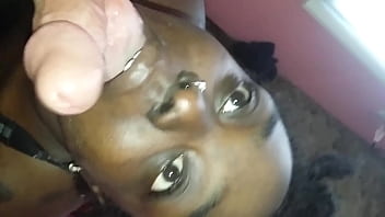 Preview 4 of Oakey - Black Thot loves sucking White Cock