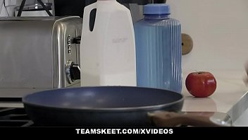 Preview 1 of Brutal X Home - Stepsisters Hazel Heart &amp_ Remi Jones Compete Who Can Fuck StepBro Better To Get His Car - Team Skeet