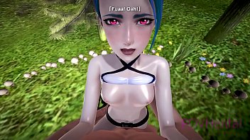 Preview 2 of Me And Uncal Xxx - League of legends Jinx likes it crazy