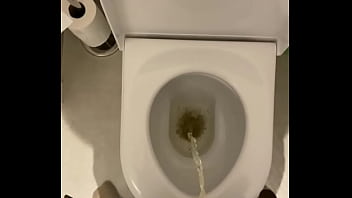 Preview 3 of Diner Time Sex - Uncut cock peeing