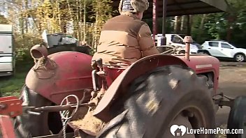 Preview 1 of Indyan Sax Hd Download - Redhead gets fucked by a pile of hay