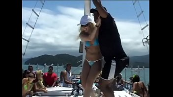 Preview 3 of Xxx Virgin Fuse Ful Time - Dozens of Brazilian horny dudes and pretty nasty  gals take part in the special ocean cruise where every hottie can enjoy non-stopping banging action on the board of yacht of Oshun