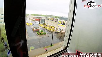 Preview 3 of Film Bokep Asli Video - ECHTE NUTTE BESTELLT f&uuml_r Sextreffen in berlin ghetto mit kurze haare blonde leder milf