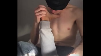 Preview 4 of Blows Master - Cute slave worships master max socks and feet