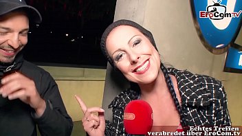 Preview 3 of Happy Journey Sex - Deutsches Stra&szlig_encasting - Fremde M&auml_nner nach sex gefragt