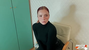 Preview 1 of Jay Jam - Man Facefuck,  Rough Pussy Fuck of Obedient Redhead and Cum on Tits