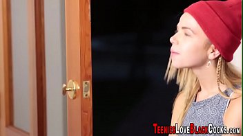 Preview 1 of Barzzers Top Sex - Petite blonde rides black schlong