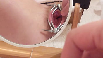 Preview 1 of Vacina - Slut Stuffs Virgin Pisshole