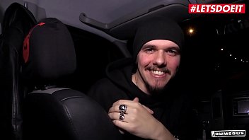 Preview 3 of Kiss Stiff - BUMS BUS - #Mira Grey - Sexy Naughty German MILF Blows And Fucks On The Bus With A Random Guy From The Streets