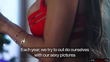 Preview 1 of Malaysia Ladyboy Sex - SHESEDUCEDME Le Miracle De Noel DP