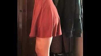 Preview 2 of Diaper Fetish Girl - spinning in a dress