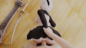 Preview 4 of Xxxxbaf Vedo - Lo-Fi Hip Hop Fap With Nier