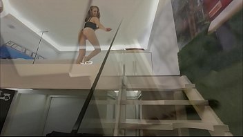 Preview 1 of Vidio Sapot Cm Xxx Cm - Behind the scene blond hairy teen for BBC . Part 1