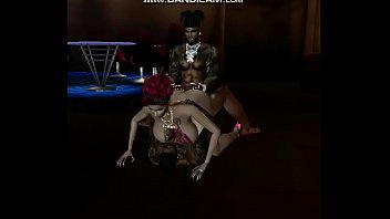 Preview 2 of Live Sex Dog - Bridgette takes 2 bbcs again