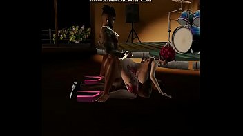 Preview 4 of Live Sex Dog - Bridgette takes 2 bbcs again