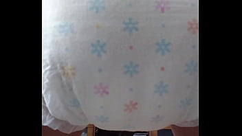 Preview 3 of Showering Girls - diaper mess japanese
