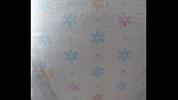Preview 4 of Showering Girls - diaper mess japanese