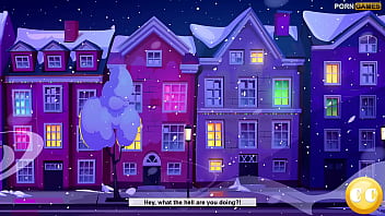 Preview 1 of Shake Women - Santa&#039_s Elf Gets Caught by A Sorority House and Made To Fuck