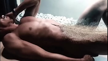 Preview 3 of Messy Shemale Tube Creampie - casal hot guto abravanel e gustavo muller