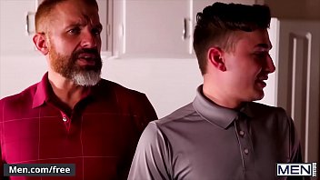 Preview 1 of Naked News Twerk - Male Stud (Dirk Caber) Dominates (Zander Lane) Ass - Men.com