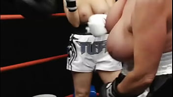 Preview 4 of Kiren Ler - Venus vs Jewell topless boxing