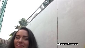 Preview 4 of Demetra Hampton - Public blowjob in Barcelona