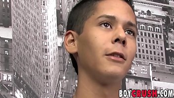 Preview 1 of Edcxx - Twink Felix Russo wanking while shoving dildo in his ass