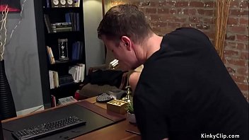 Preview 1 of Georgia Finest - Employee anal bangs busty tied boss