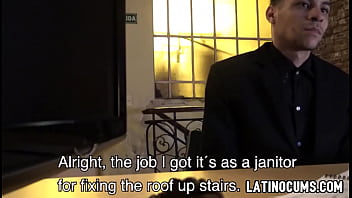 Preview 1 of Seachupskirt 16 - Amateur straight latino boy paid cash to fuck with a stranger