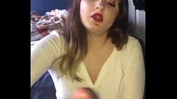 Preview 4 of Xxxzx Porn Videos - Lipstick Blowjob Handjob Cum