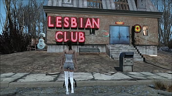 Preview 2 of Jpaan Dipaksa Squirt - Fallout 4 Shorts and Sexy Top Fashion