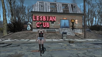 Preview 3 of Jpaan Dipaksa Squirt - Fallout 4 Shorts and Sexy Top Fashion