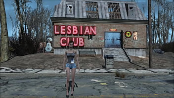 Preview 1 of Jpaan Dipaksa Squirt - Fallout 4 Shorts and Sexy Top Fashion