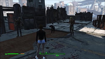 Preview 1 of Amateur Pitbul - Fallout 4 Elie Pillars part.1